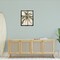 Stupell Industries Palm Tree on Beige Framed Floater Canvas Wall Art Design by Ethan Harper
